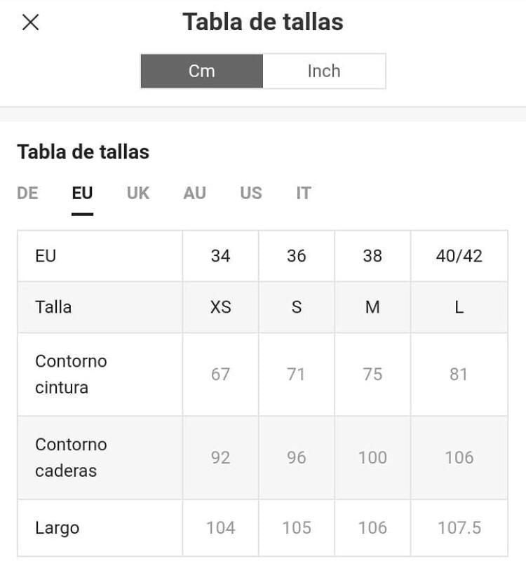 Pantalón Abertura
