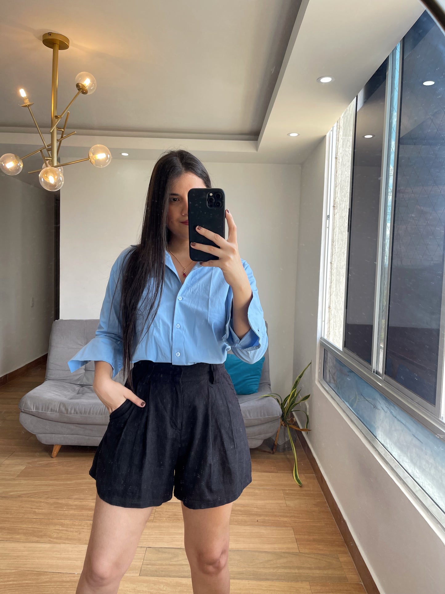 Camisa catheri Azul