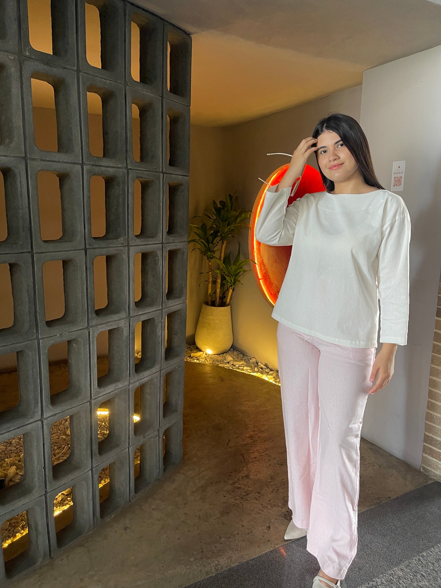 Blusa Lía manga larga