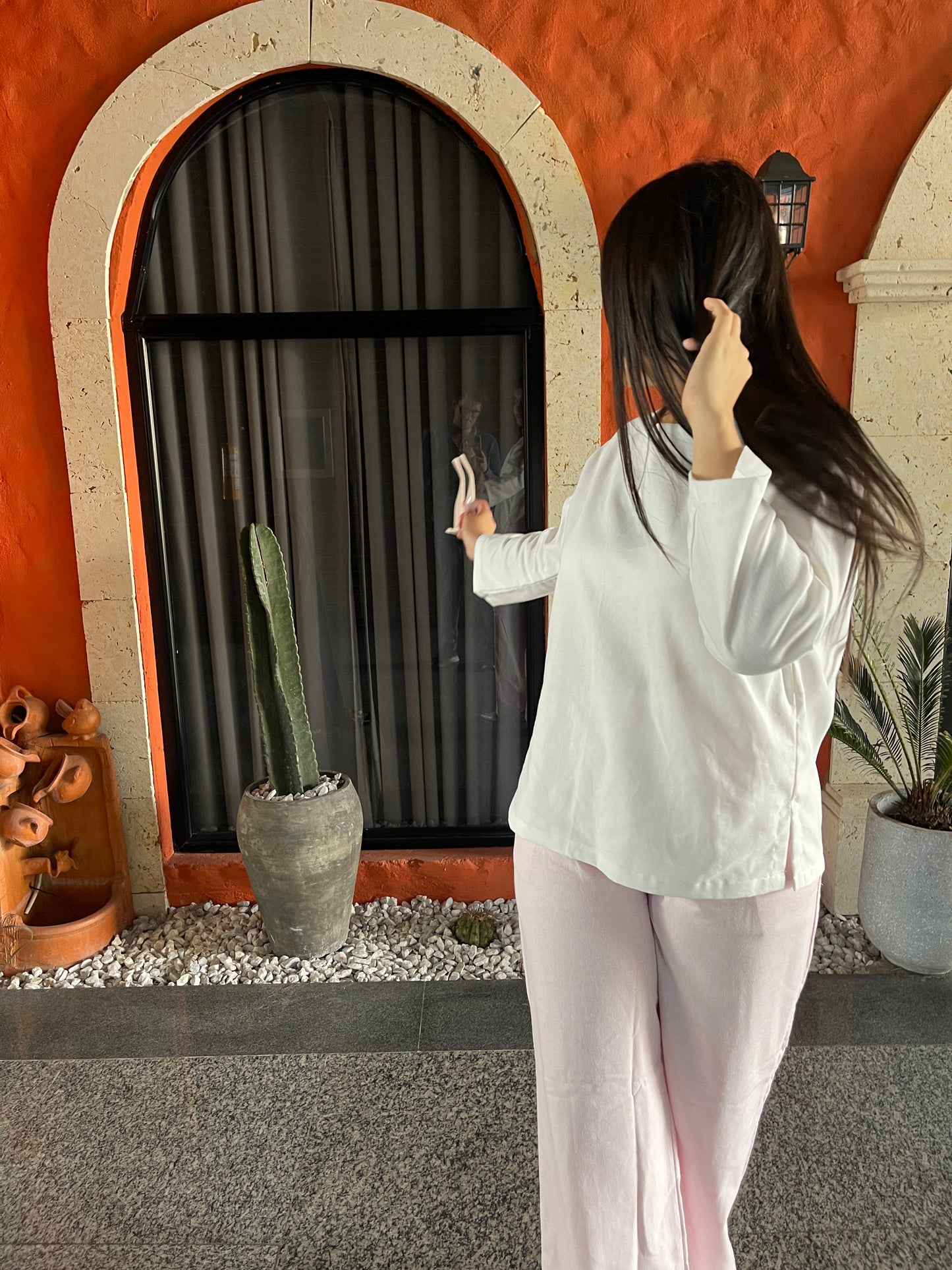 Blusa Lía manga larga