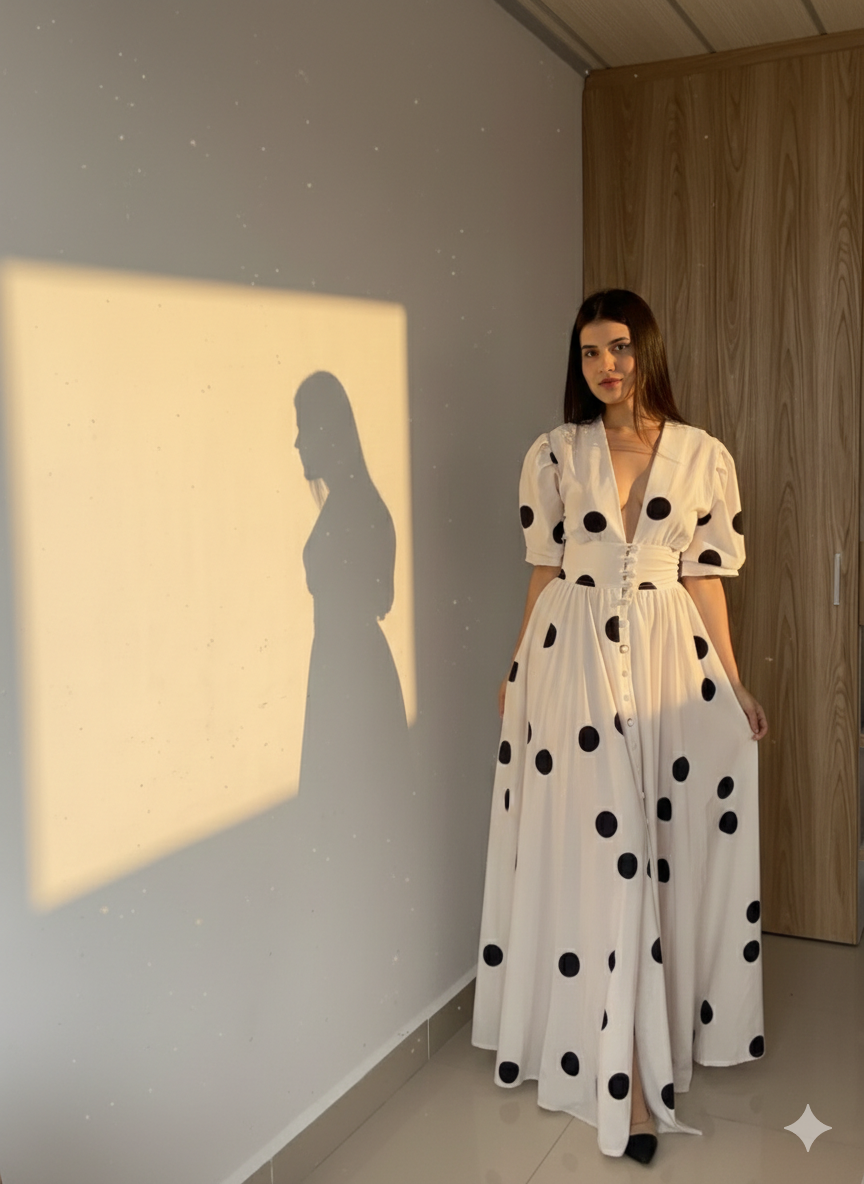 Vestido Angarita lunares