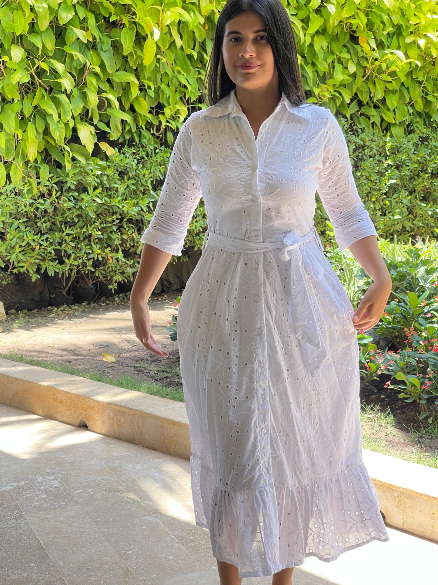 Vestido Leticia ojalillo