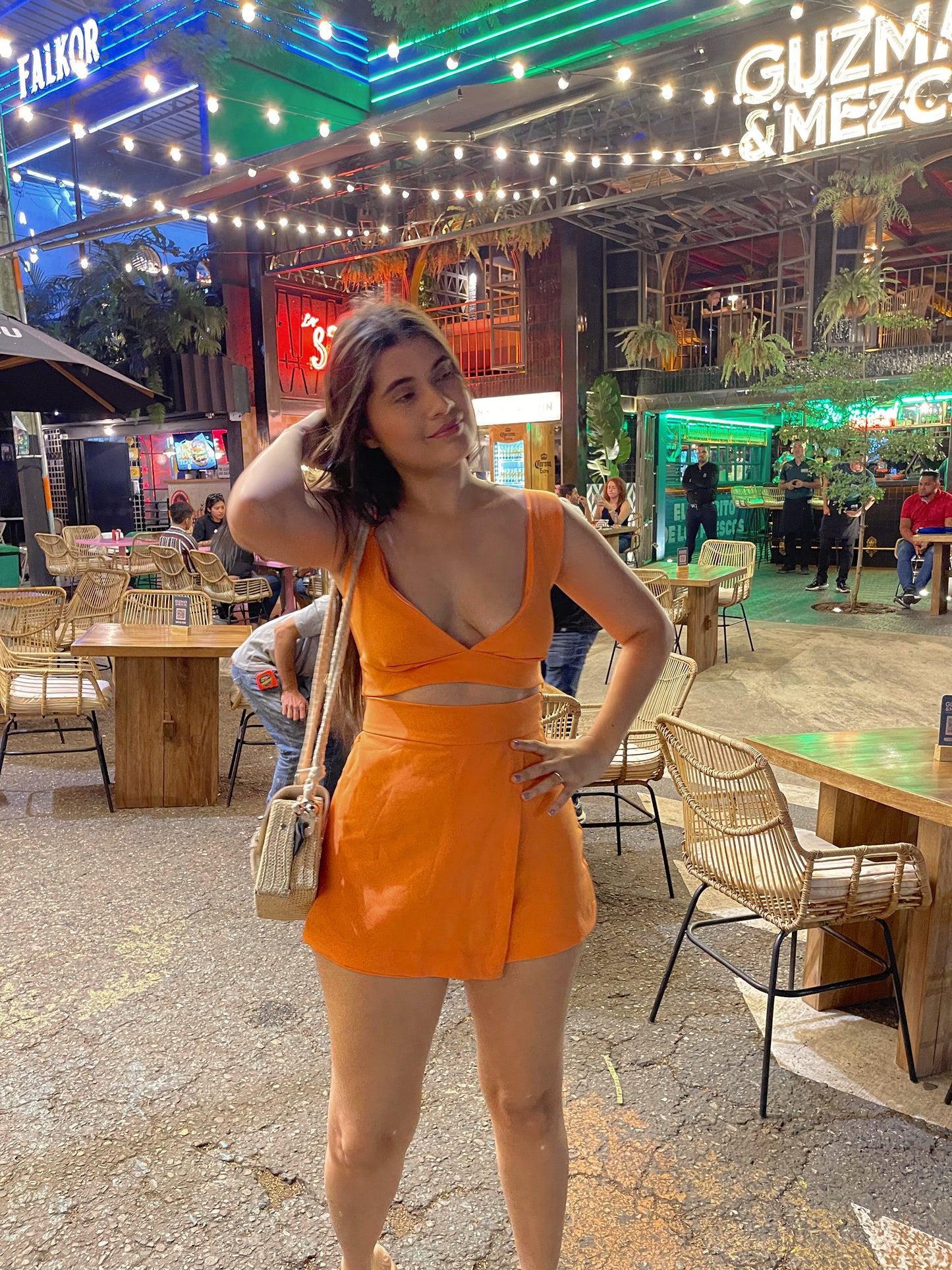 Set Provenza naranja