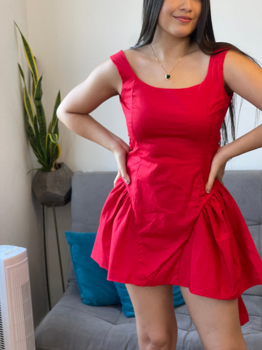 Vestido Múnich Rojo