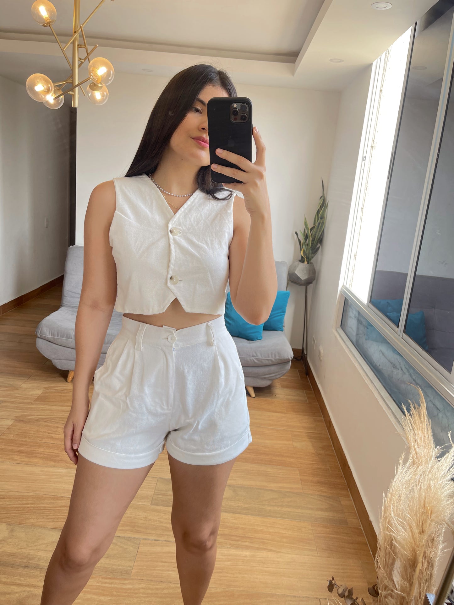 Chaleco chicago + Short norah
