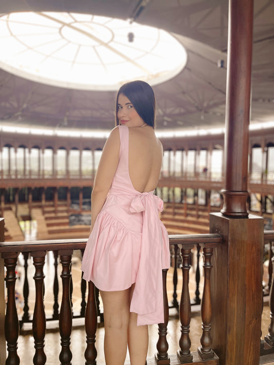 Vestido Múnich Palo rosa