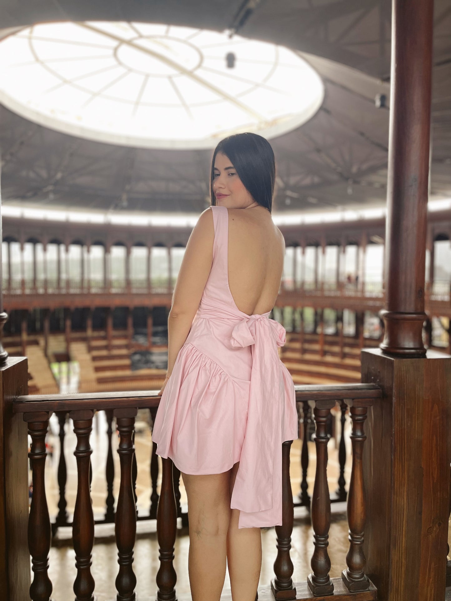 Vestido Múnich Palo rosa