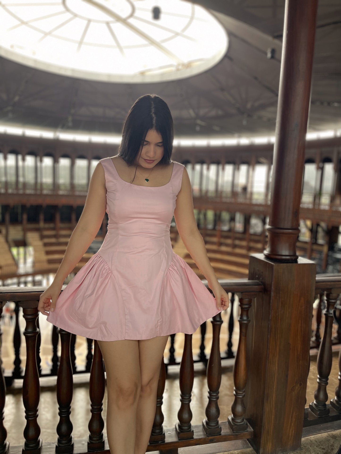 Vestido Múnich Palo rosa