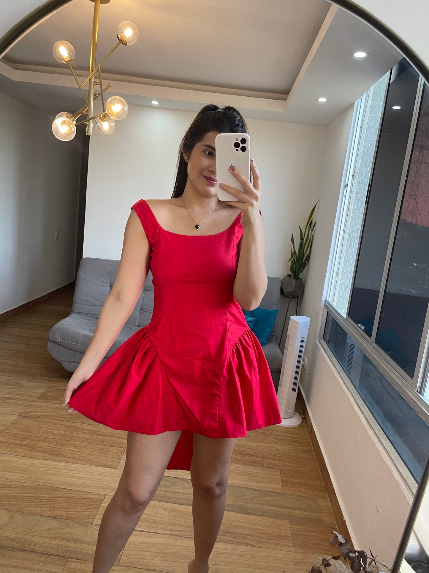Vestido Múnich Rojo