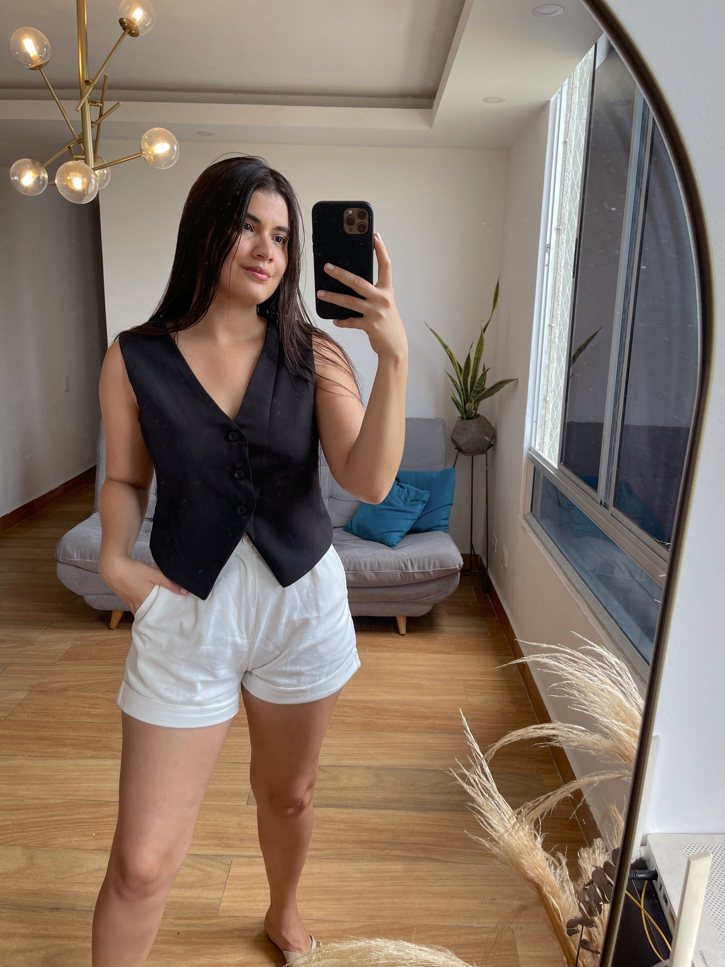 Chaleco Zara Negro