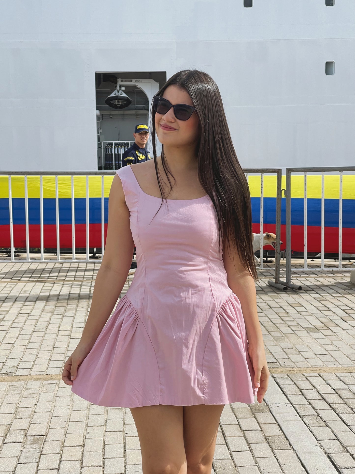 Vestido Múnich Palo rosa