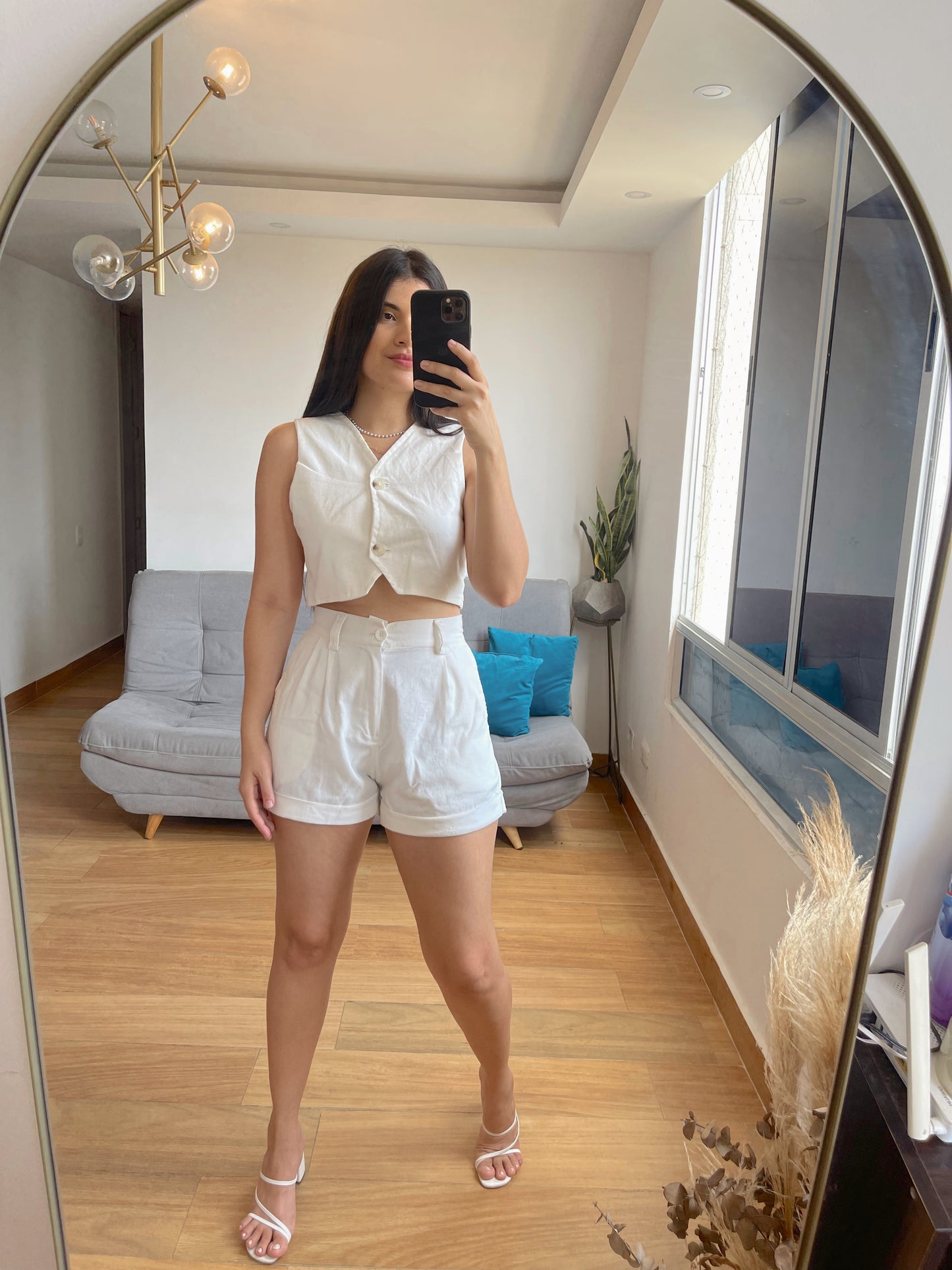 Chaleco chicago + Short norah