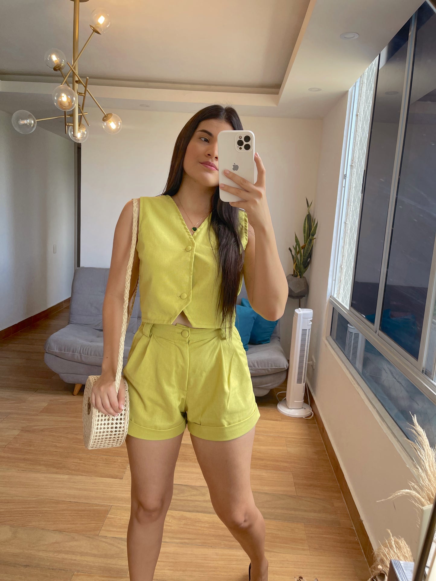 Chaleco chicago + Short norah