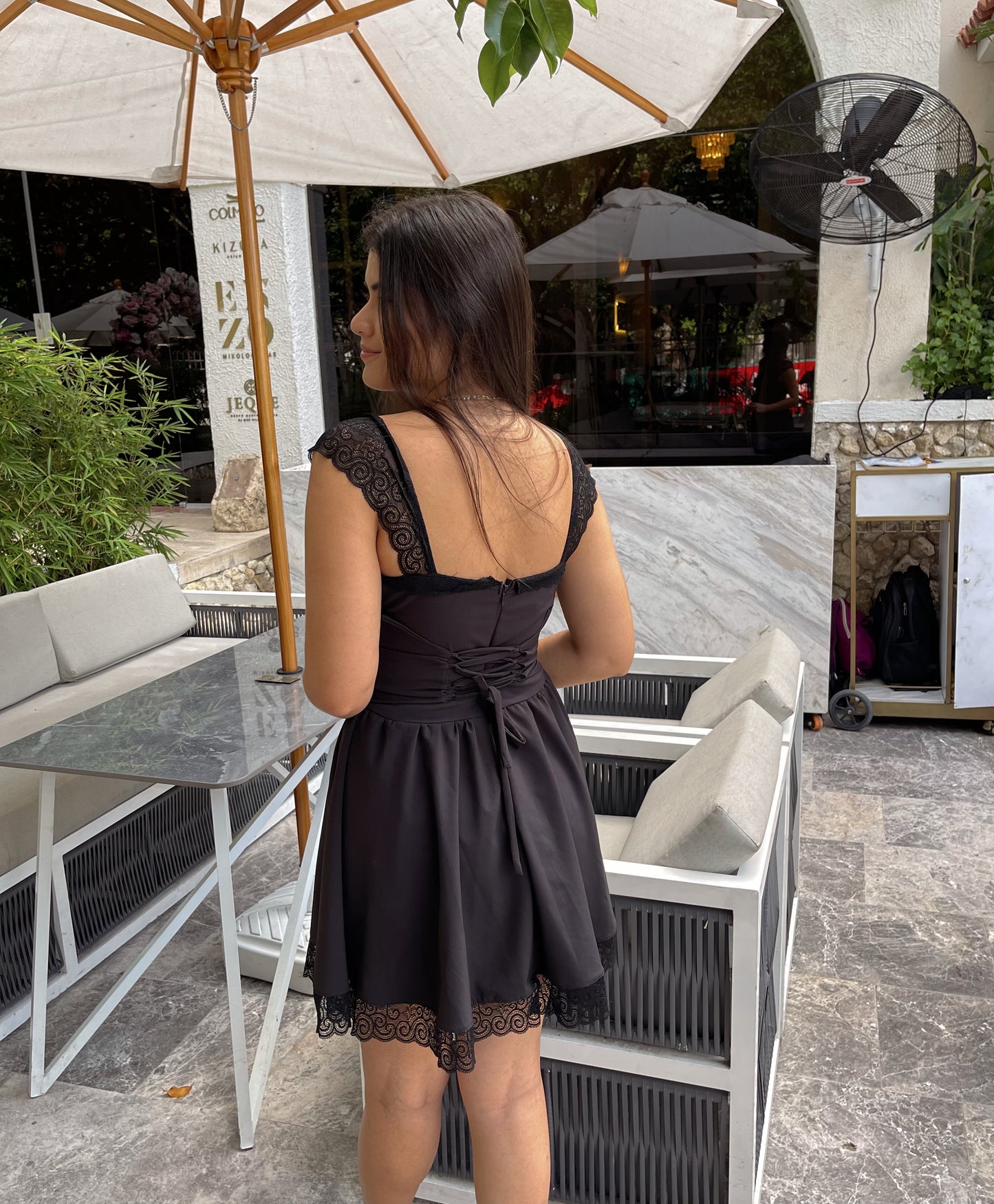 Vestido Atenas Negro
