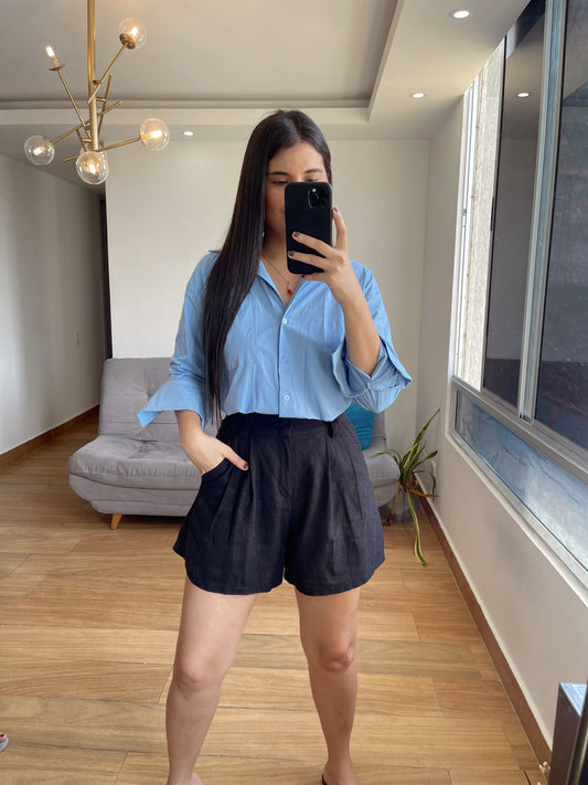 Camisa  catheri Azul