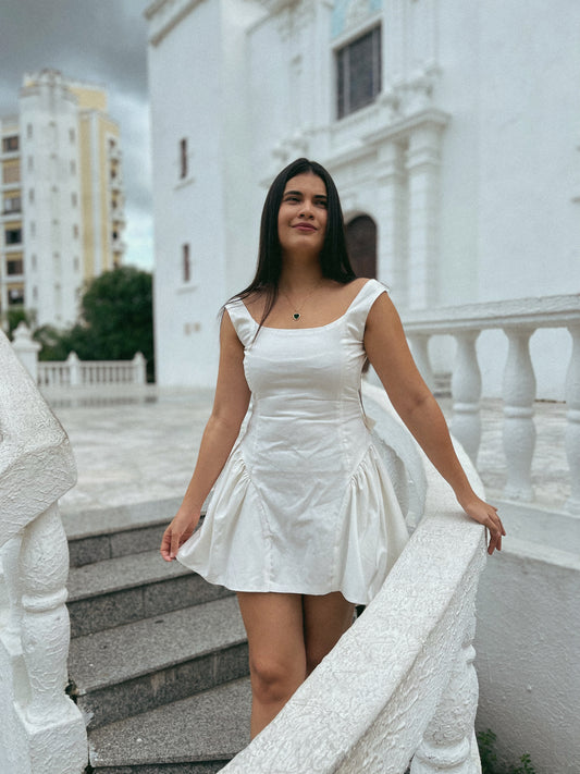Vestido Múnich Beige