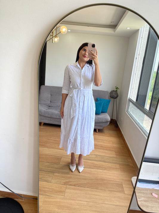 Vestido Leticia  ojalillo