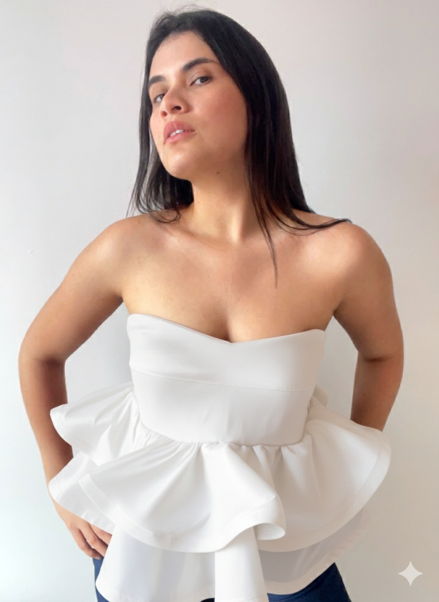 Top Teresa Blanco
