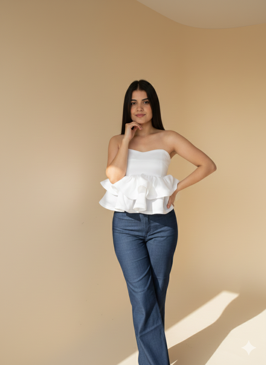 Top Teresa Blanco