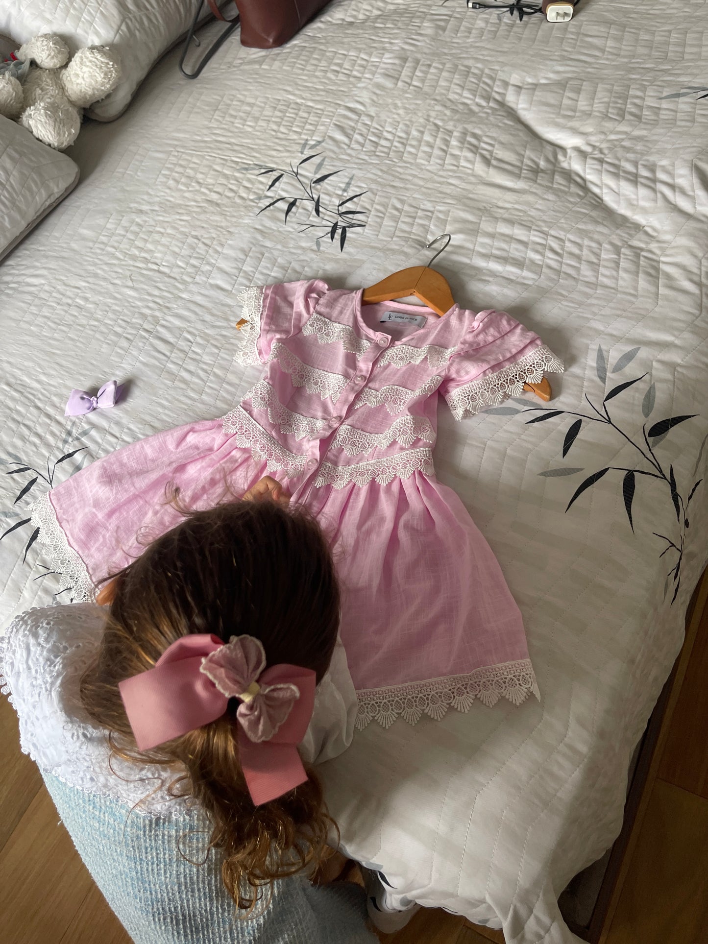 Vestido Encaje de Aurora niña