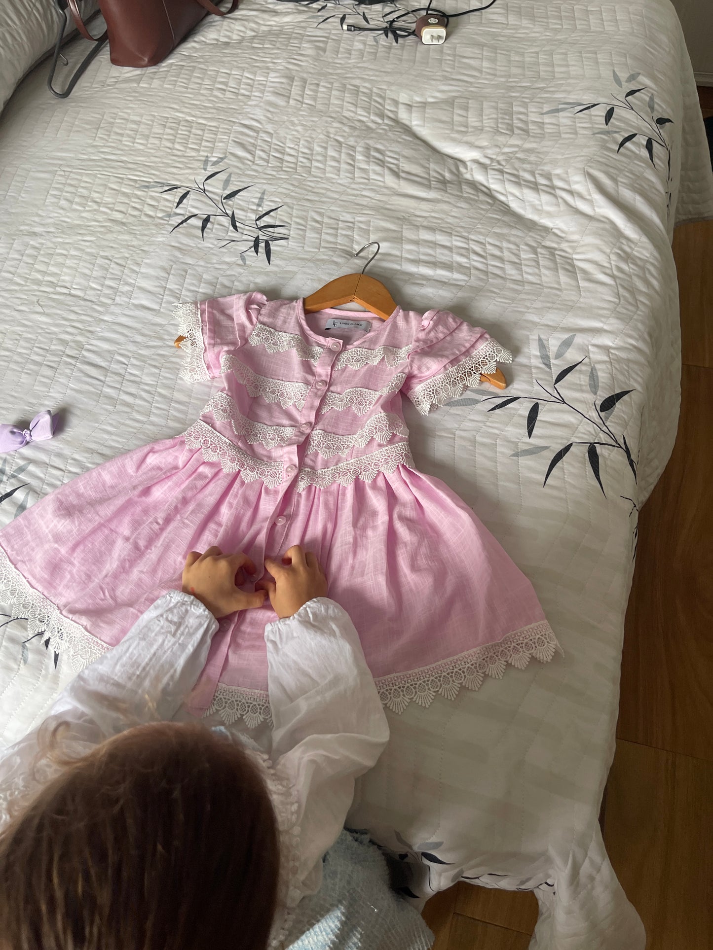 Vestido Encaje de Aurora niña