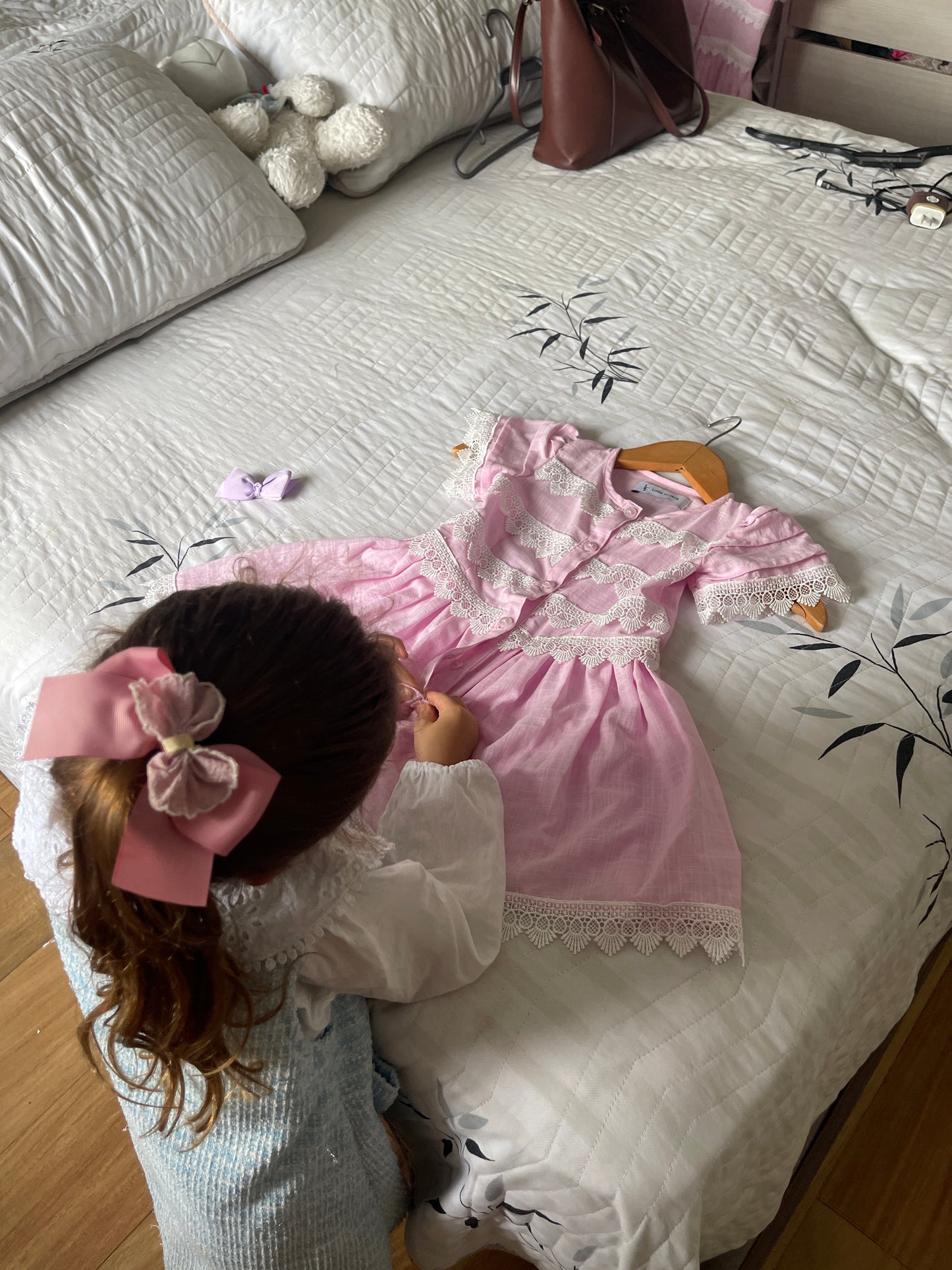 Vestido Encaje de Aurora niña