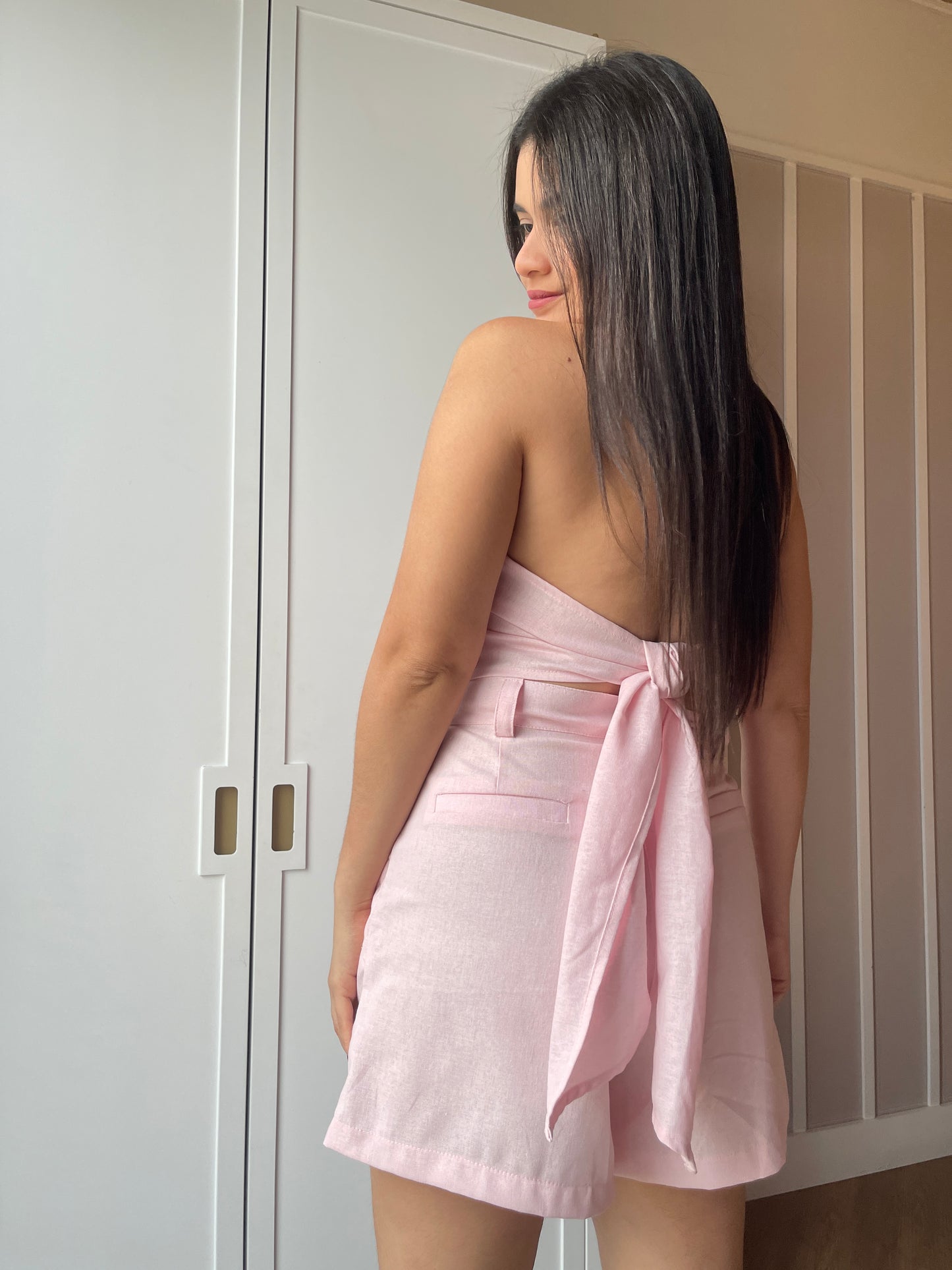 Top Chaleco Eva + Short Gaviota
