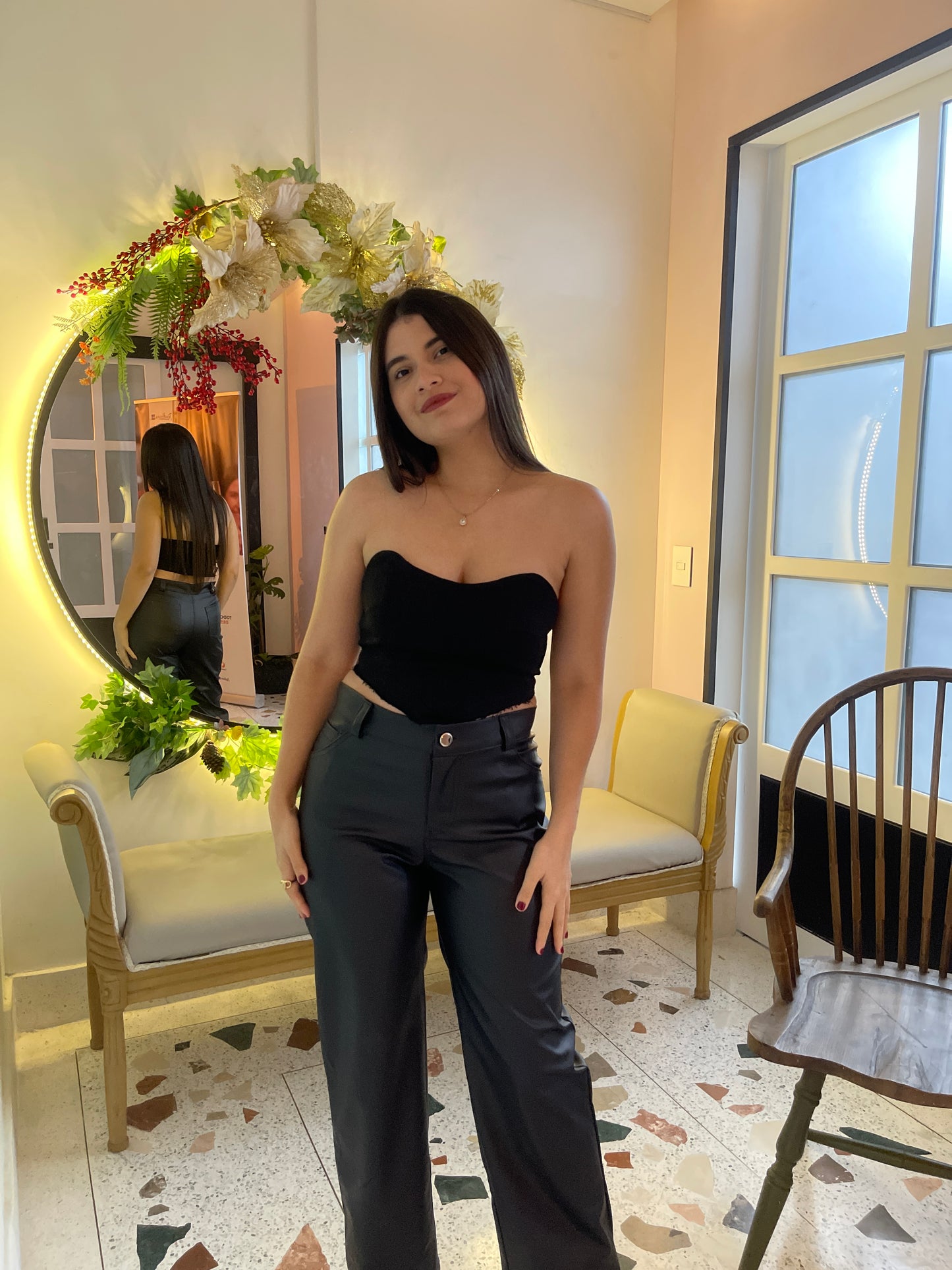 Pantalón de Cuero
