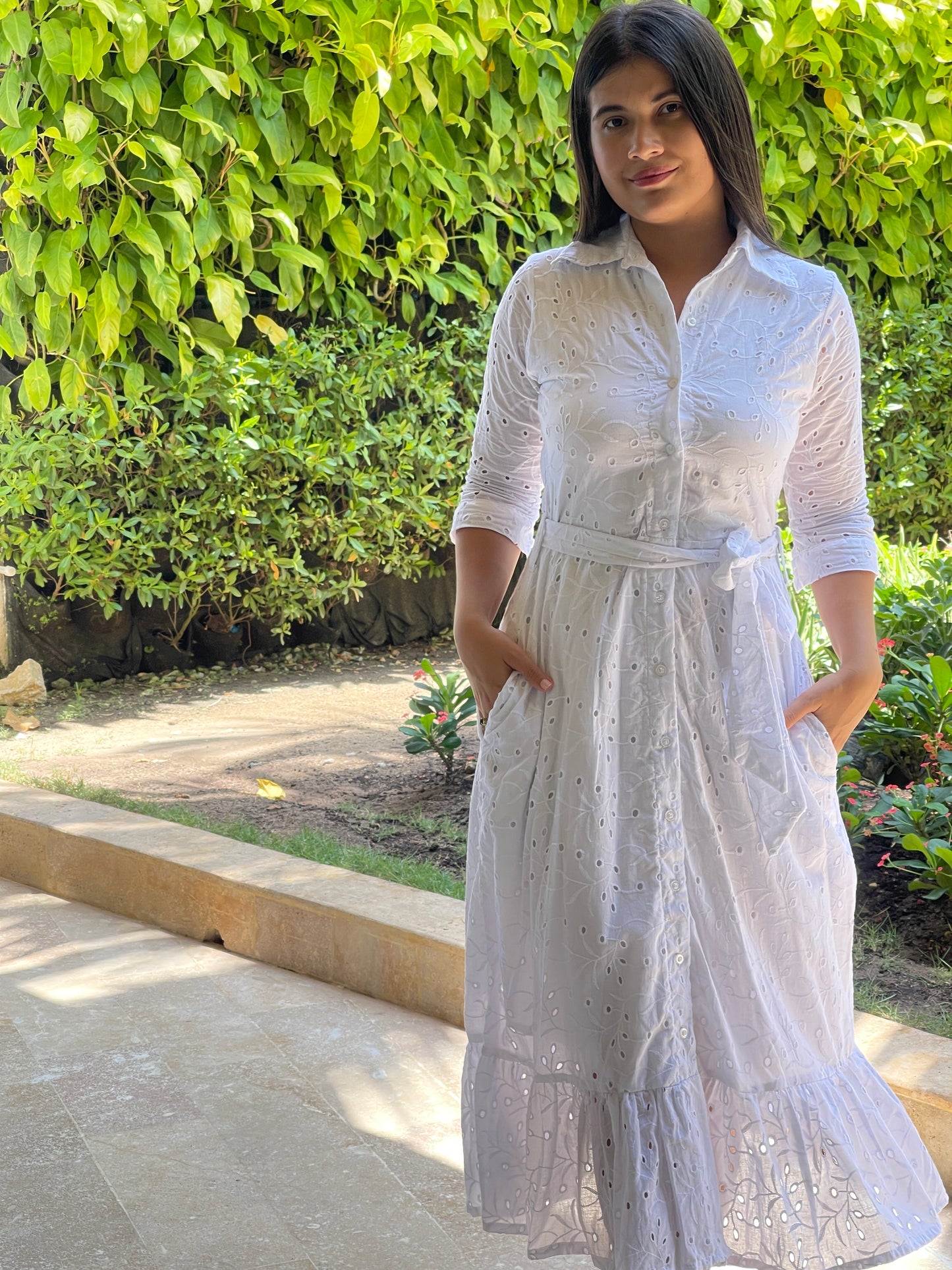 Vestido Leticia  ojalillo