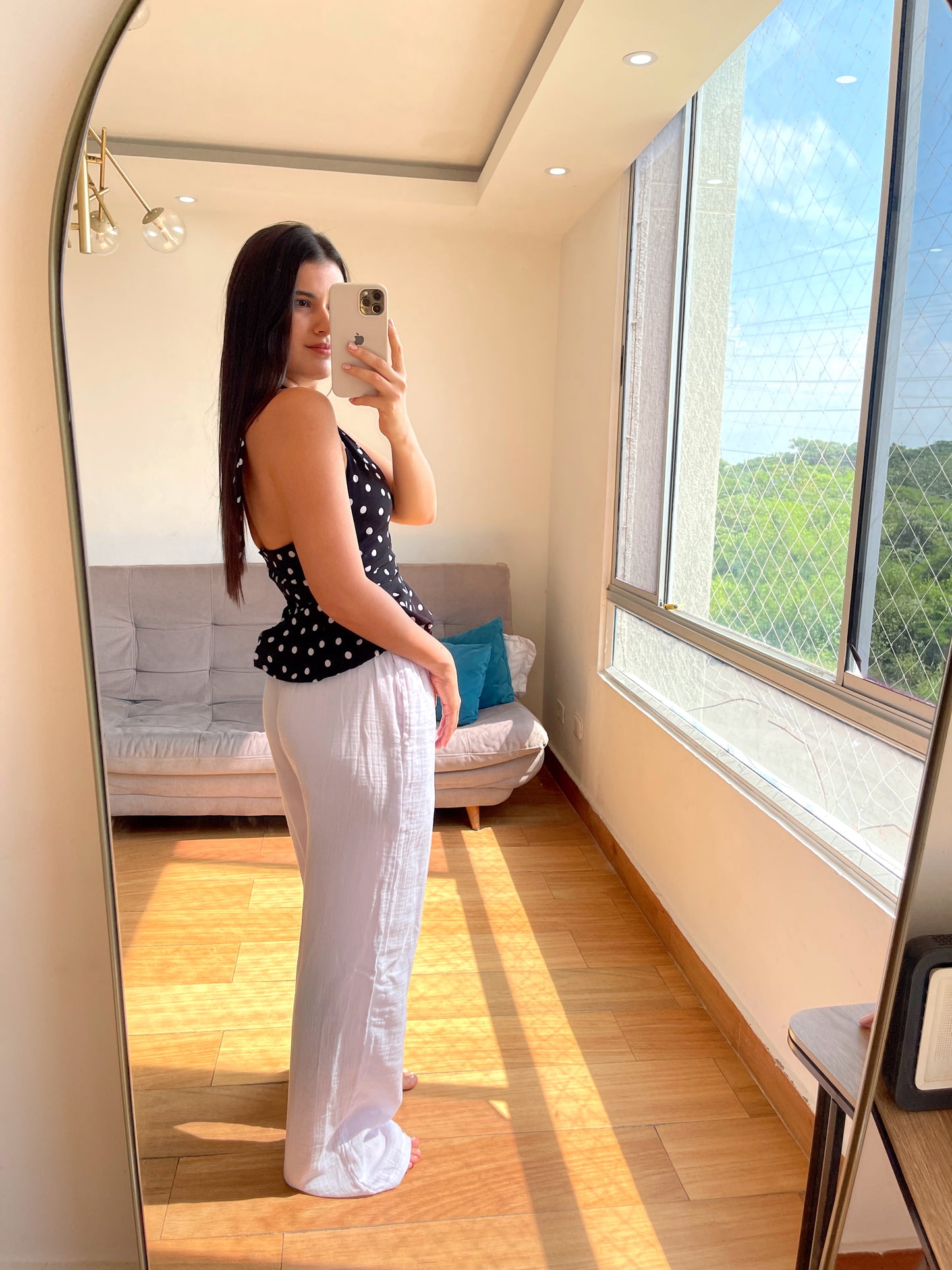Top Polka Dots