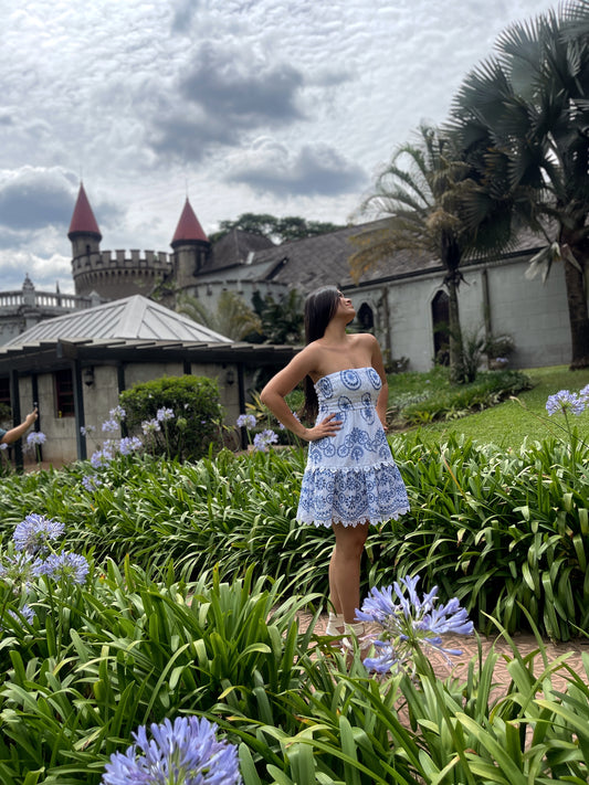 Vestido Brisa azul