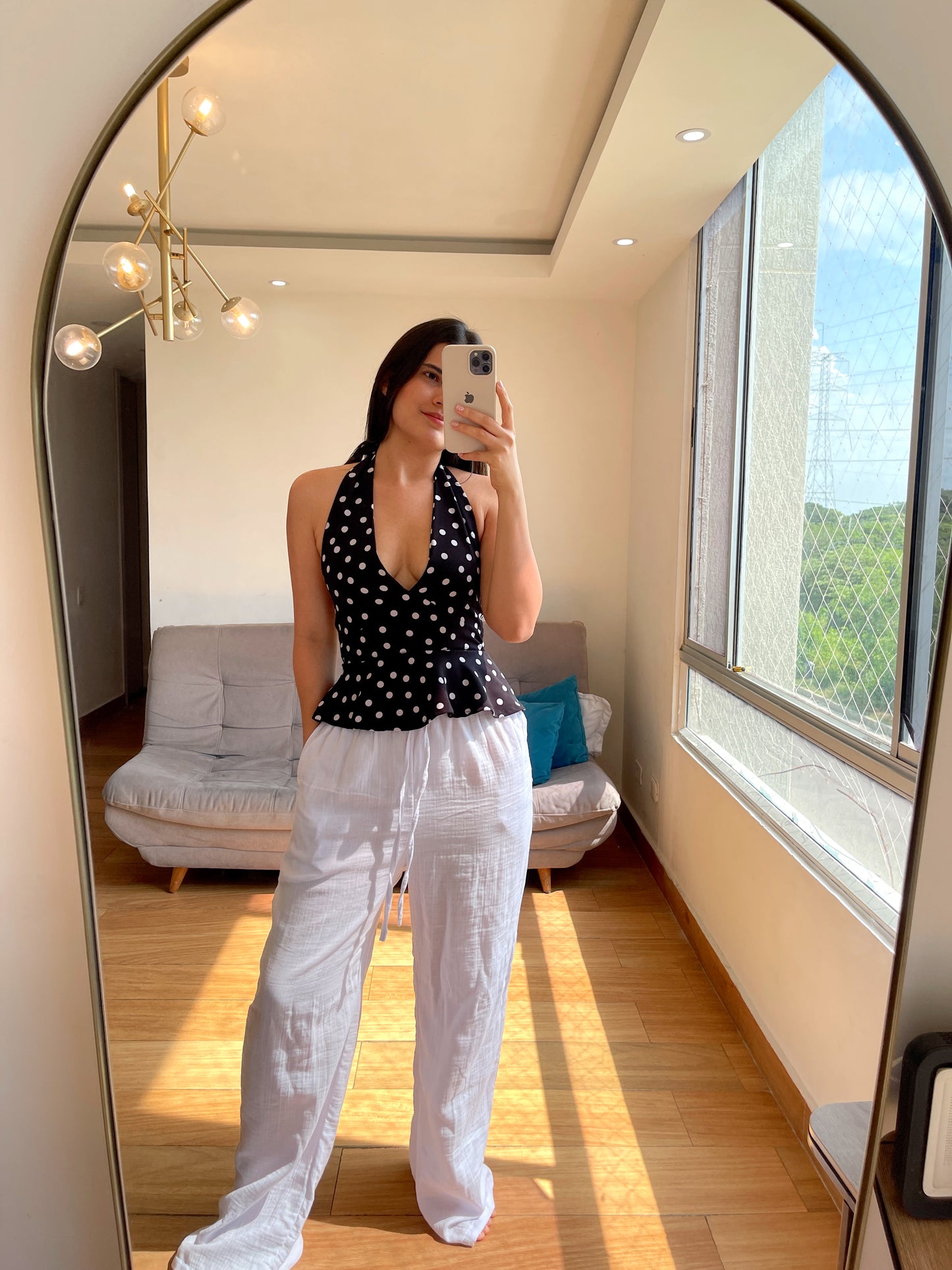Top Polka Dots
