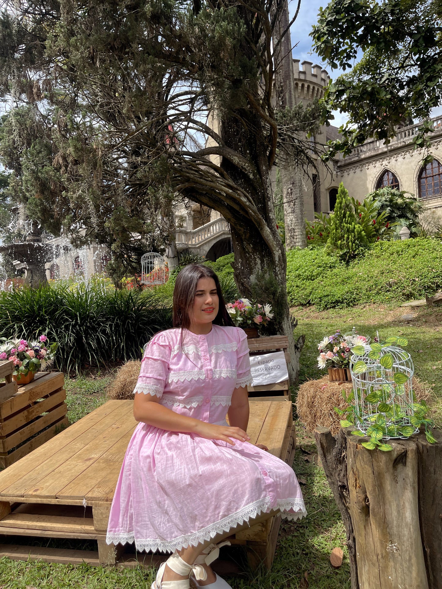 Vestido Encaje de Aurora