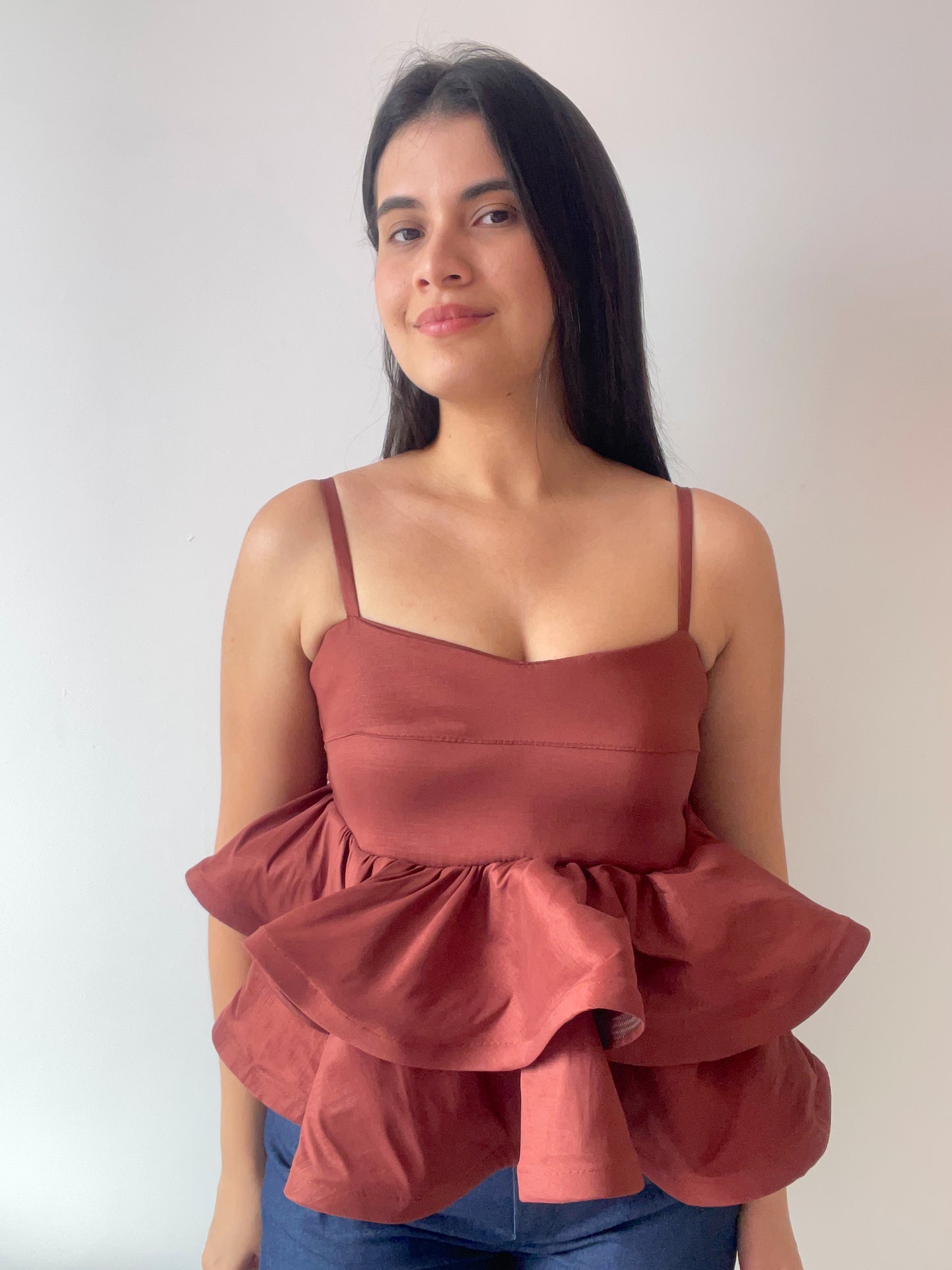 Top Teresa terracota