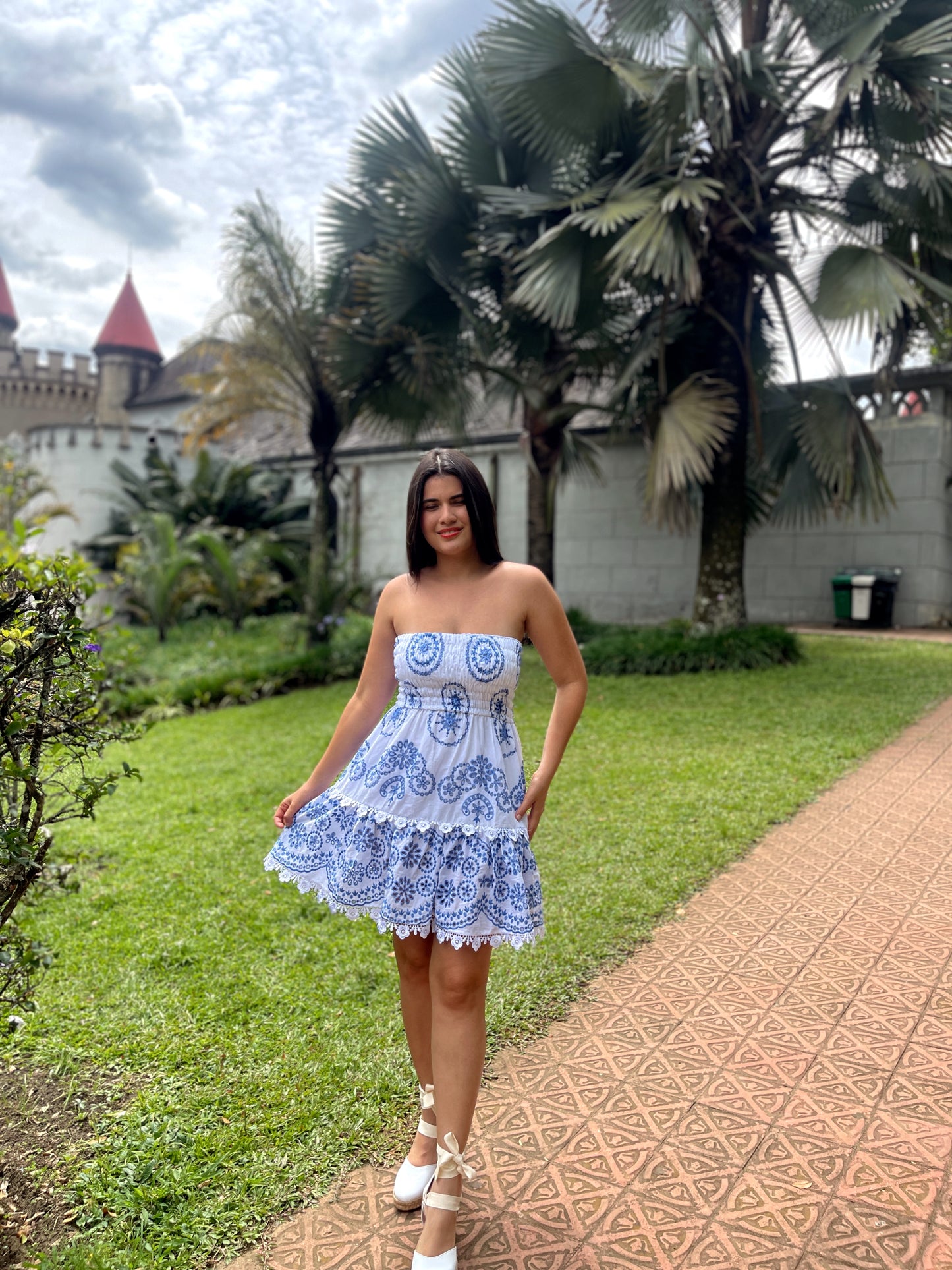 Vestido Brisa azul
