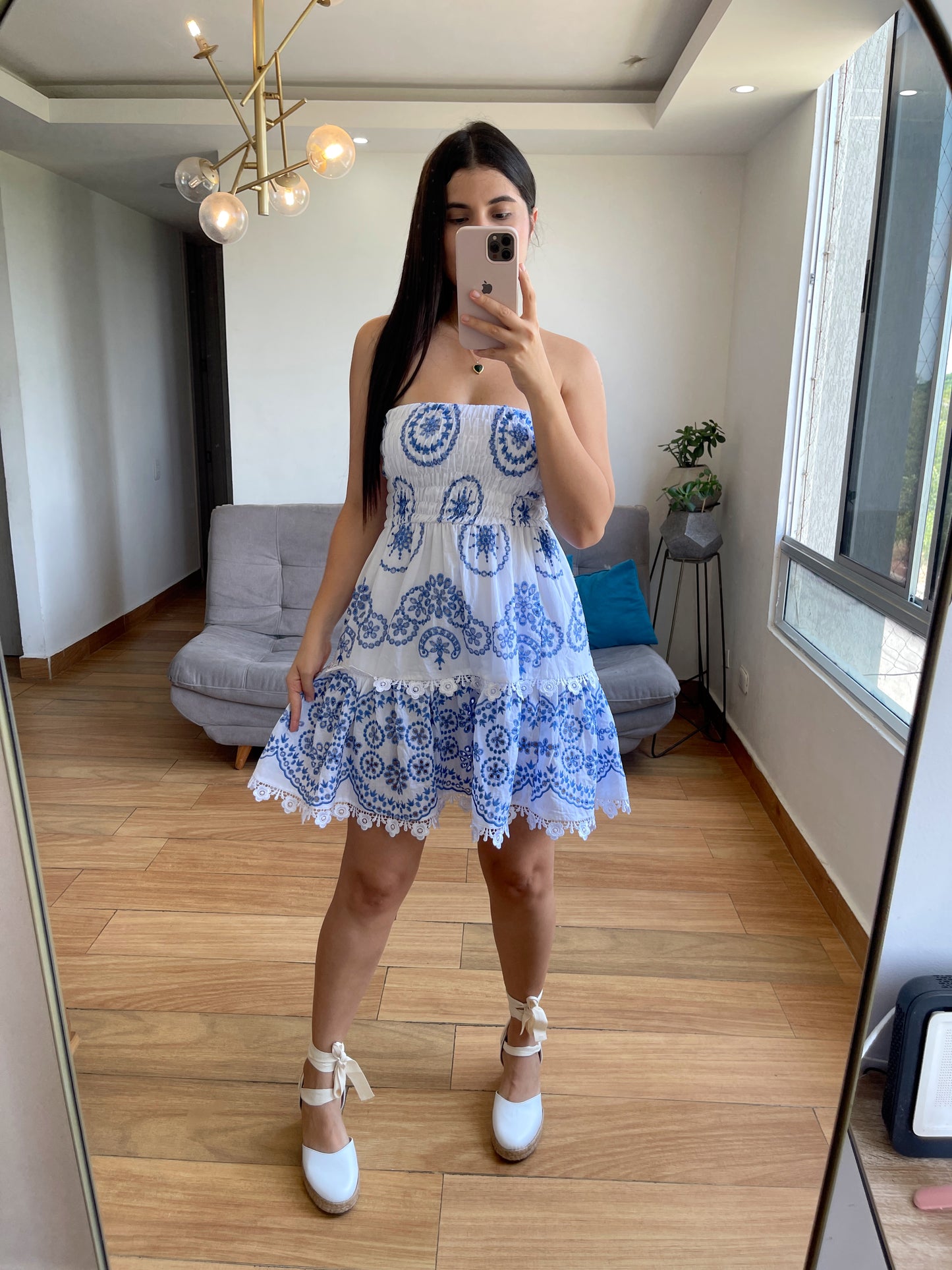 Vestido Brisa azul