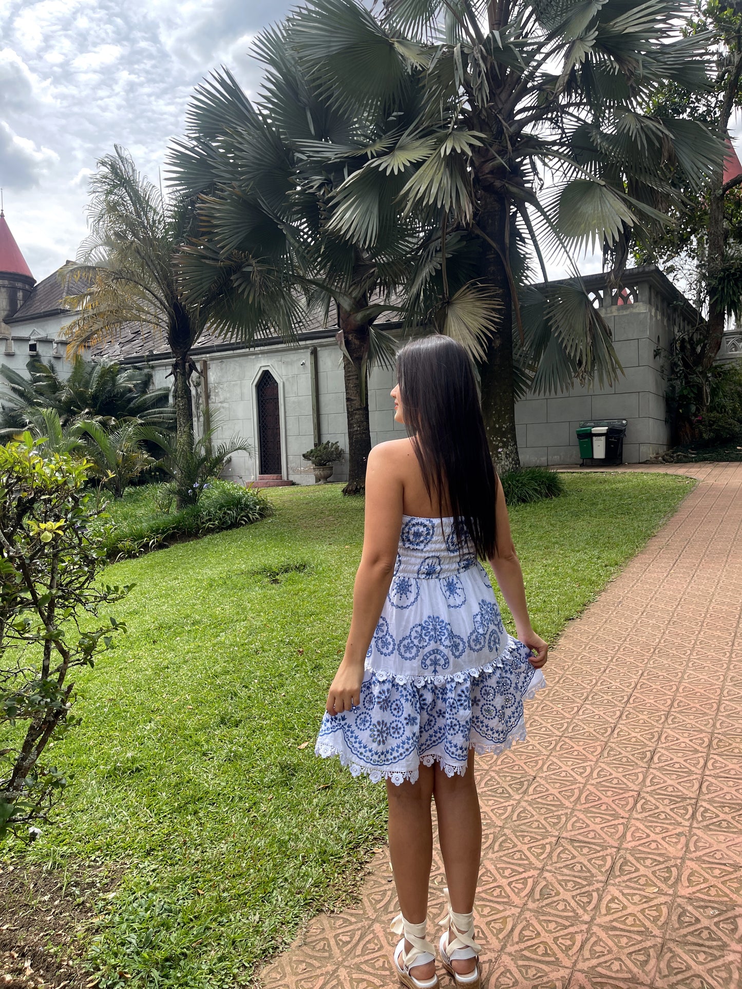 Vestido Brisa azul