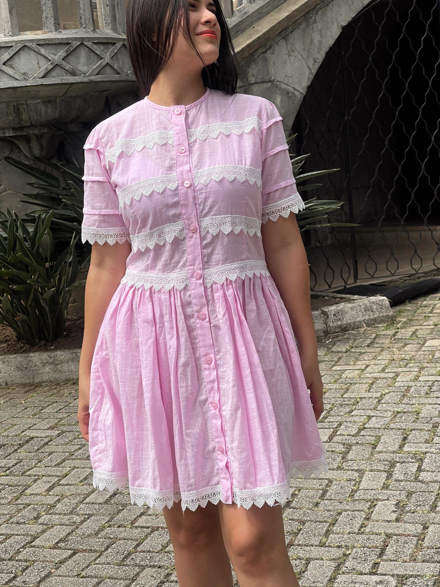 Vestido Encaje de Aurora