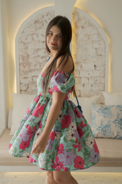 Vestido boreal verde