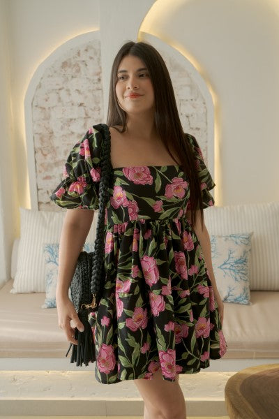 Vestido boreal negro