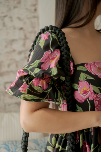 Vestido boreal negro